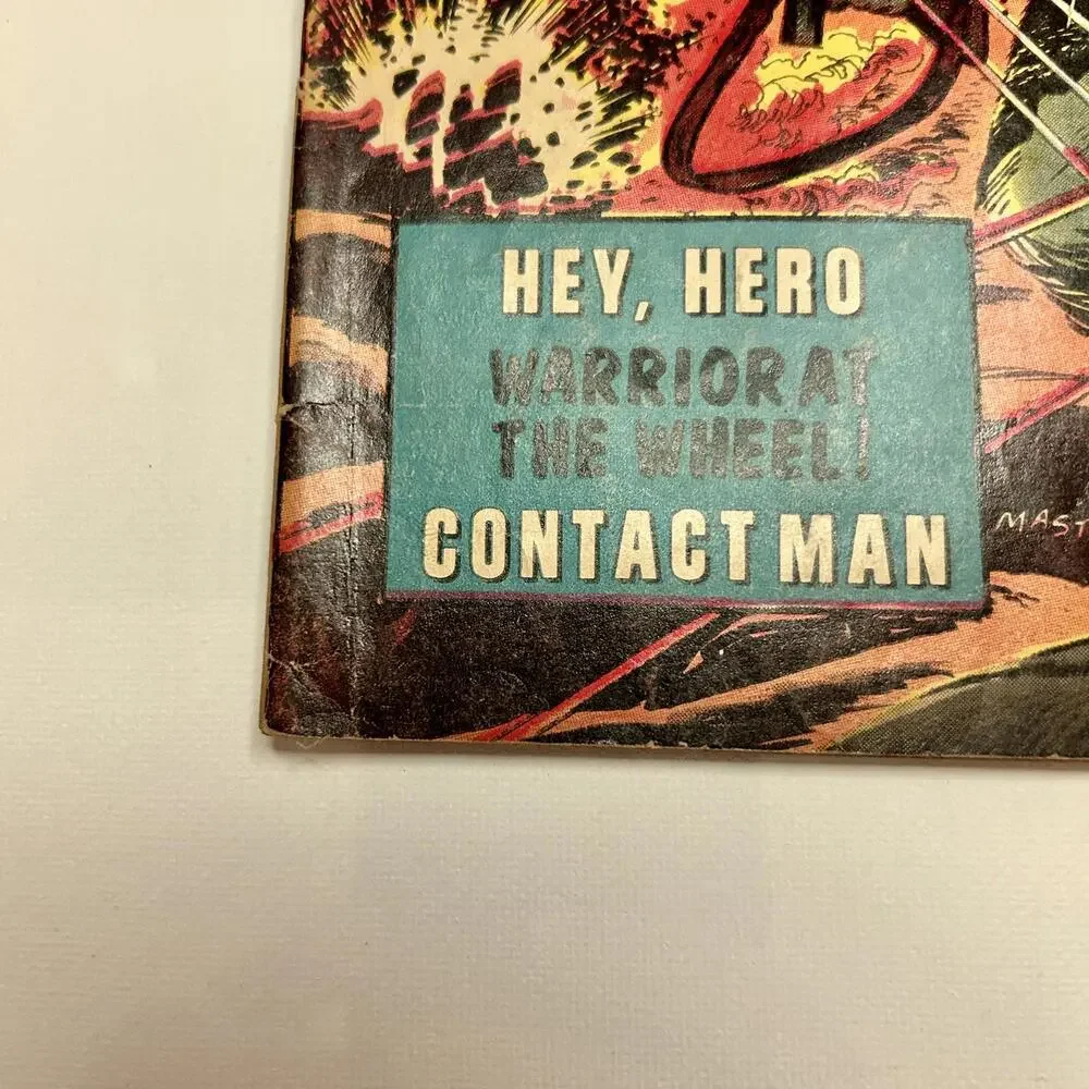 Vintage‎ 1964 War Heroes No 3 Charlton Military Comic